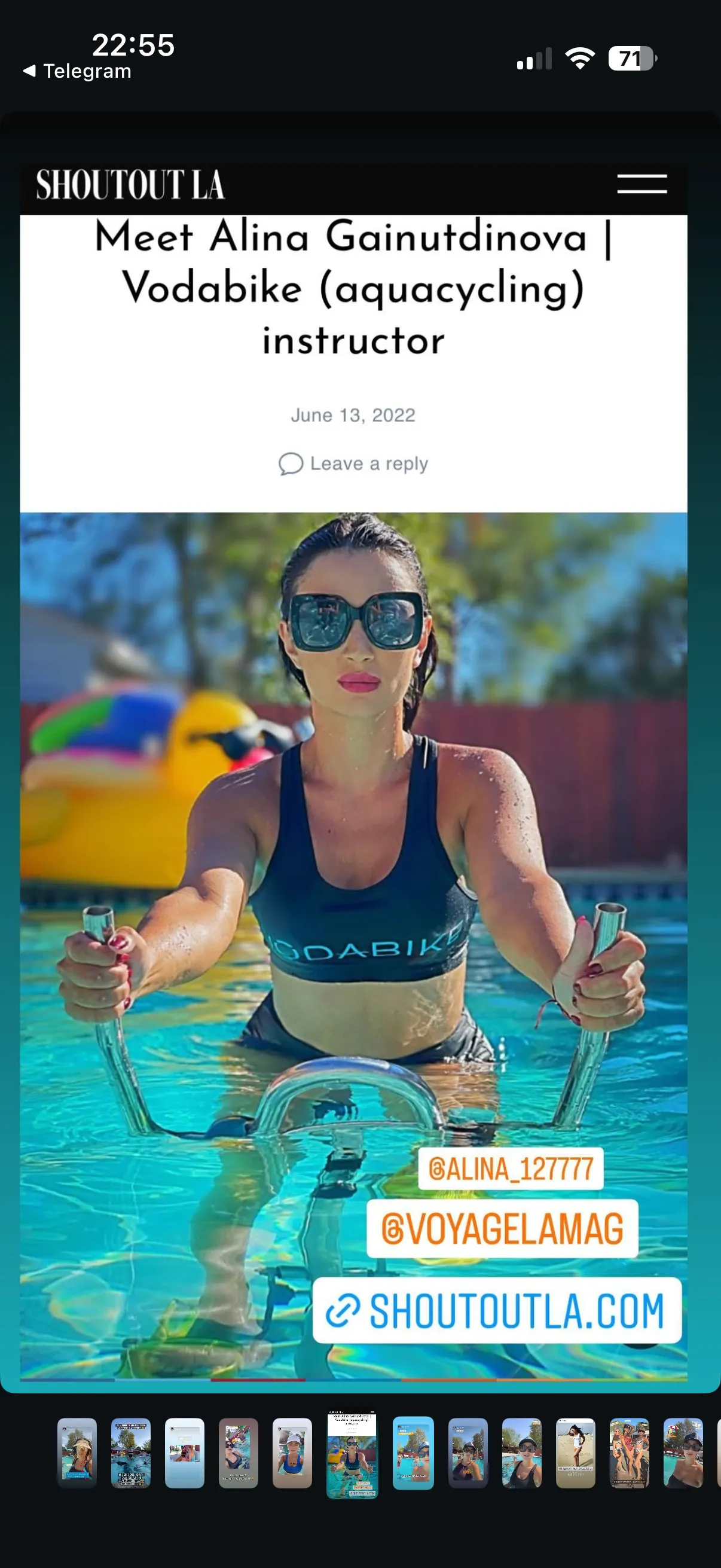 Instructor Alina